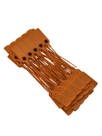 Пластиковая индикаторная пломба "Китай 0012"